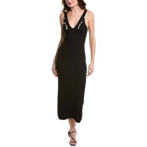 Proenza Schouler White Label Womens Hayden Maxi Dress, Black